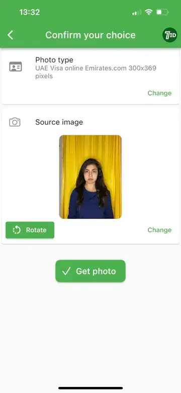 7ID: ОАЕ Visa Photo Maker