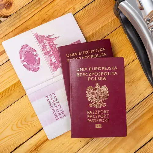 Aplicación de foto de pasaporte y documento de identidad de Polonia